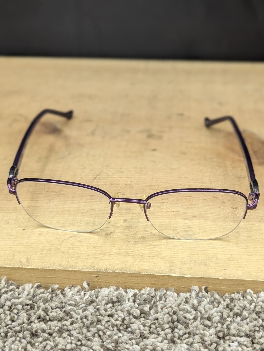 Tura Titanium ****FRAMES ONLY *** 303 Purple Eyeglasses Eyewear Glasses Frames